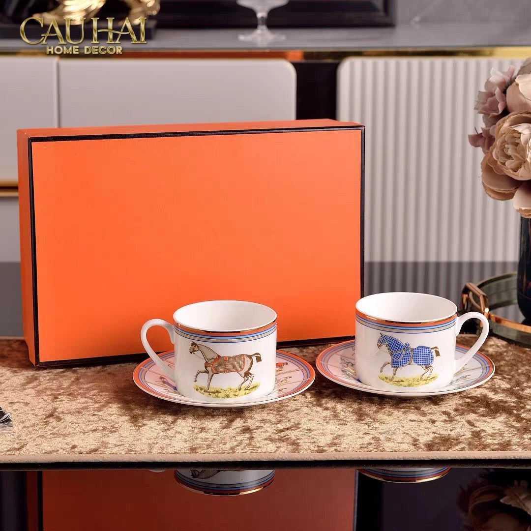 Home Couture - Set Bình Trà Her.M 9 Pcs-CẬU HAI HOME DECOR