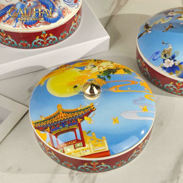 Tết Couture - Hộp Bánh Mứt Nguyệt Đình D22