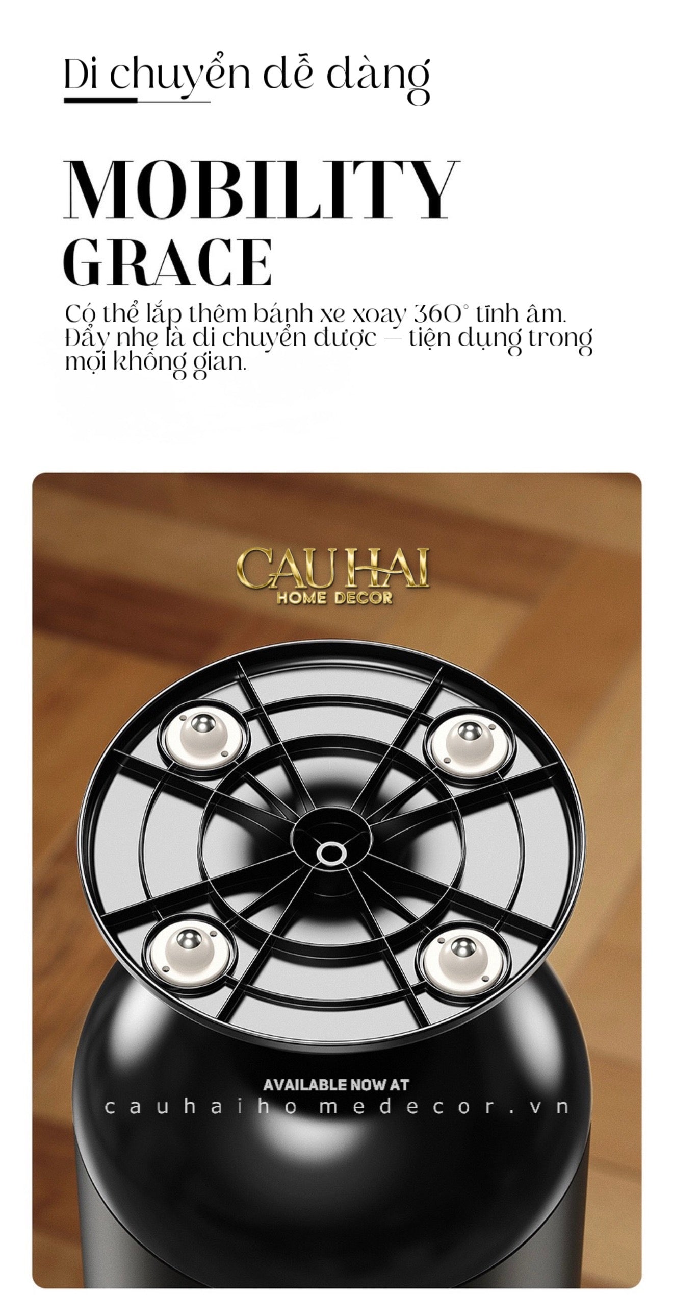 Thùng Rác Titanium Goblet Stainless Steel Modernist Trash Cans 20L 25x54