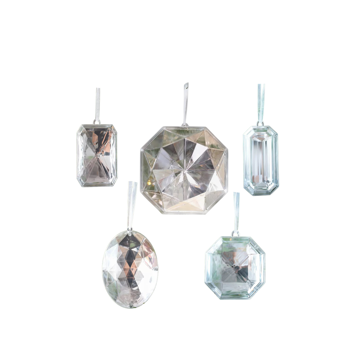 Fêtes Couture - Đồ Treo Trang Trí Pha Lê Diamant de Lumière Clear