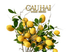 Set 2 Cành Chanh Vàng Cirtron-CẬU HAI HOME DECOR