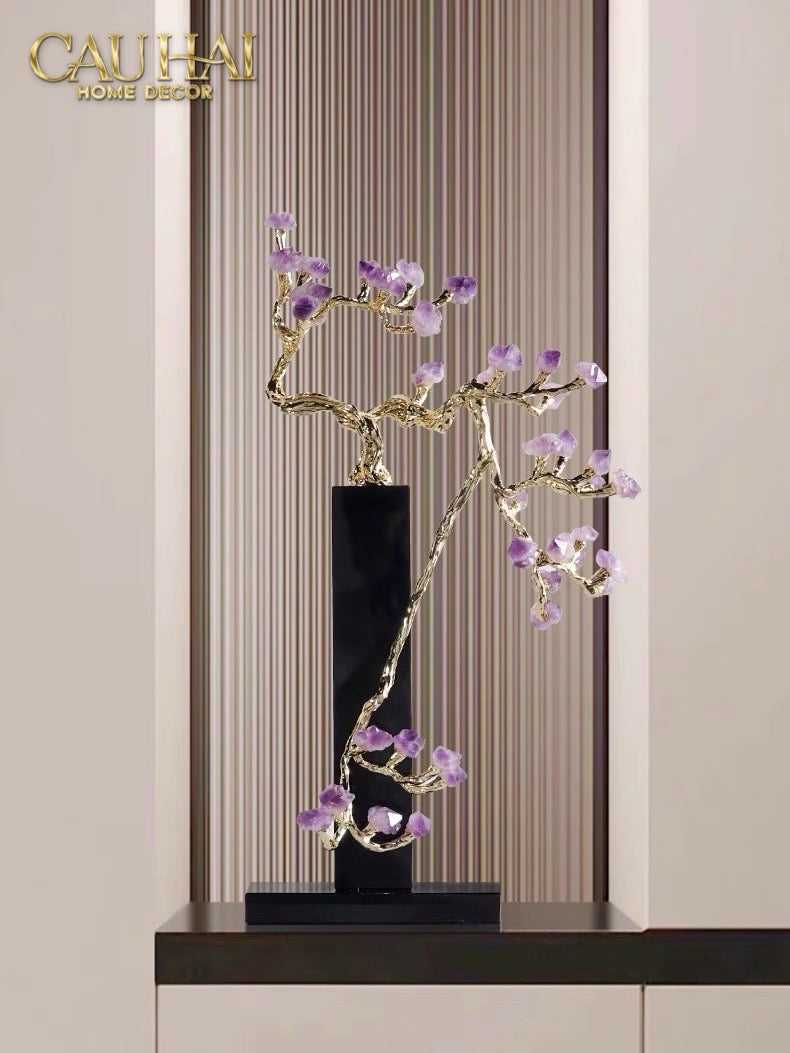 Home Couture - Tượng Đồng Nhánh Cây H44-CẬU HAI HOME DECOR