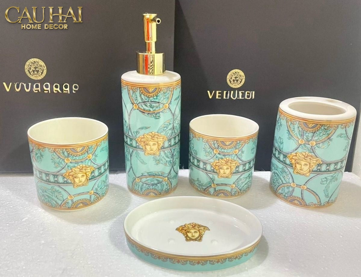Maison Couture -  Set Nhà Tắm  V Class Medusa Scala Del Palazzo . 5Pcs Bathroom Vanities