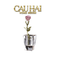 Maison Couture - Lọ Hoa Pha Lê Cristal Facetté
