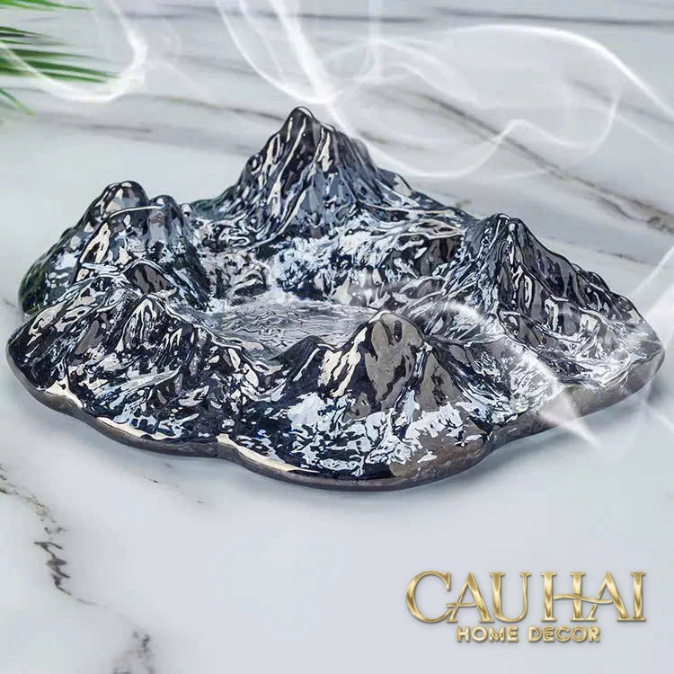 Maison Couture - Gạt Tàn Thuỷ Tinh Mont Blanc Glacier 5x18