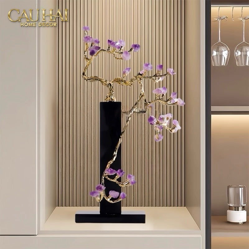 Home Couture - Tượng Đồng Nhánh Cây H44-CẬU HAI HOME DECOR