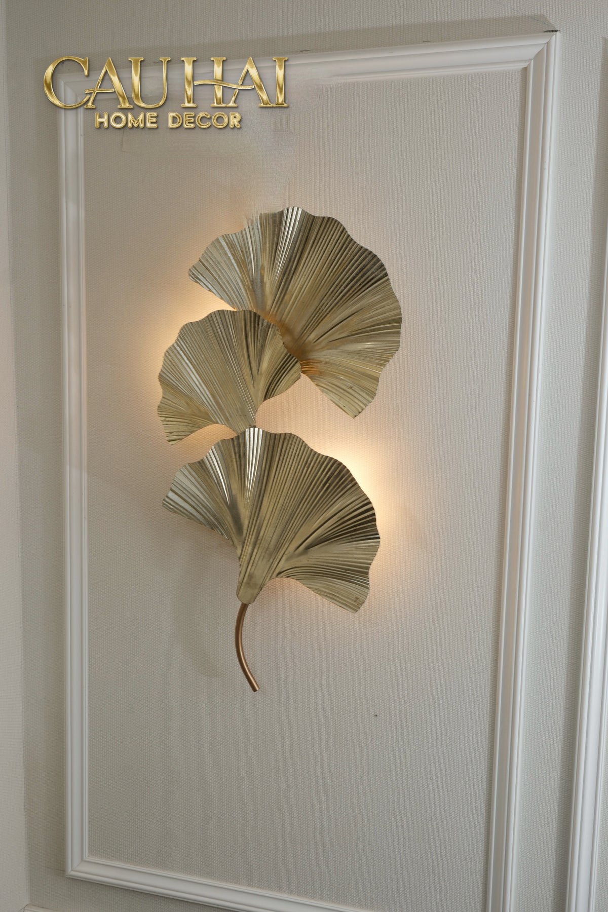 Maison Coutour - Đèn Tường Ginkgo Leaf D'or 14K Wall Sconce-ĐÈN TRANG TRÍ-CẬU HAI HOME DECOR