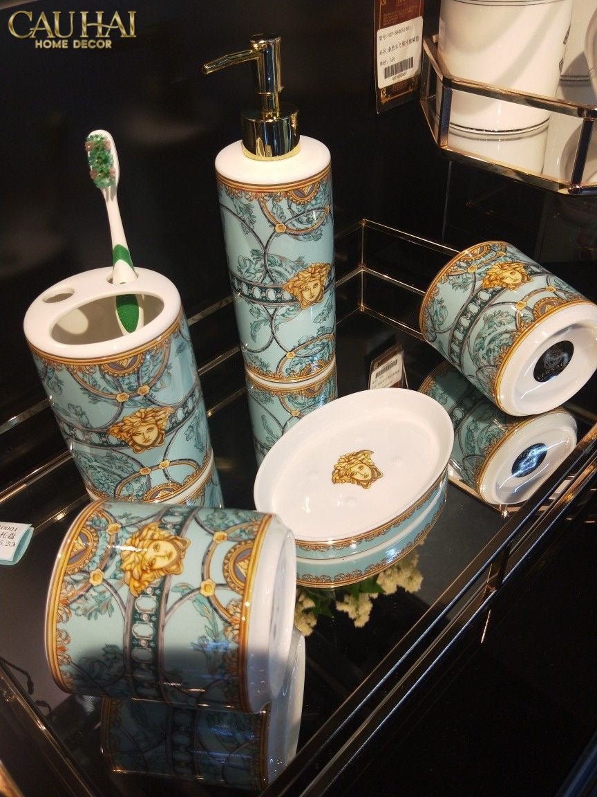 Maison Couture -  Set Nhà Tắm  V Class Medusa Scala Del Palazzo . 5Pcs Bathroom Vanities