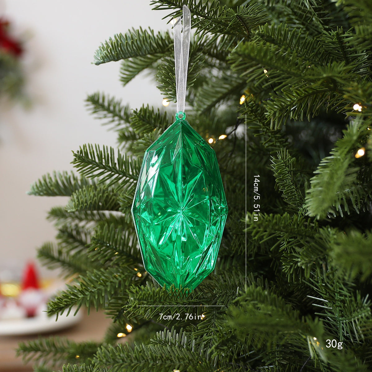 Fêtes Couture - Đồ Treo Trang Trí Pha Lê Émeraude Royale Emerald