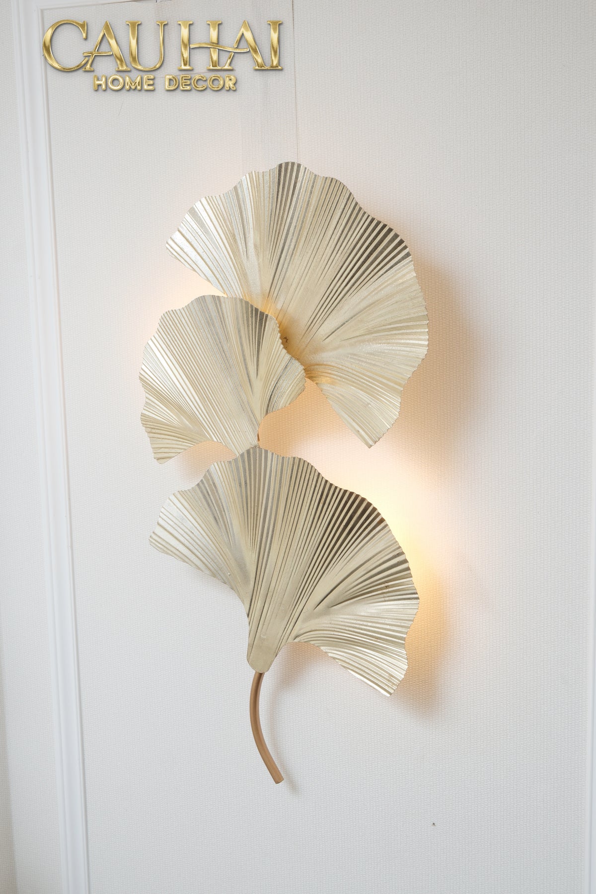 Maison Coutour - Đèn Tường Ginkgo Leaf D'or 14K Wall Sconce-ĐÈN TRANG TRÍ-CẬU HAI HOME DECOR