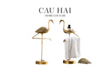 HOME COUTURE - TƯỢNG ĐỒNG FLAMINGO HEALING GUARDIAN