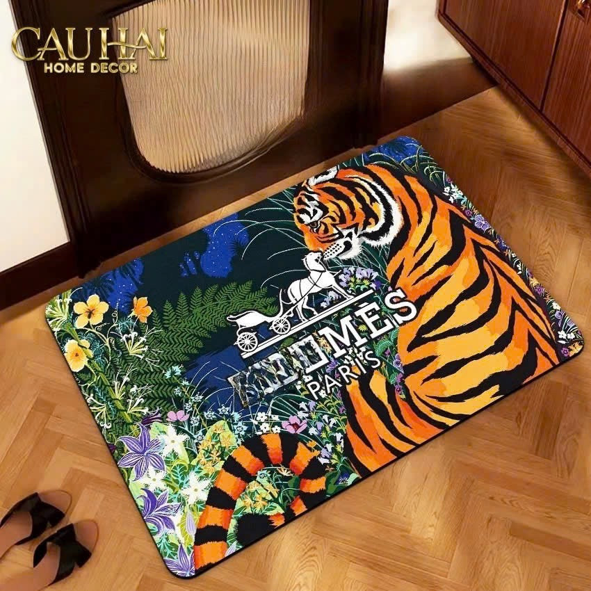 THẢM CỬA MICROFIBER 50x80 - LE TIGRE DU BENGALE
