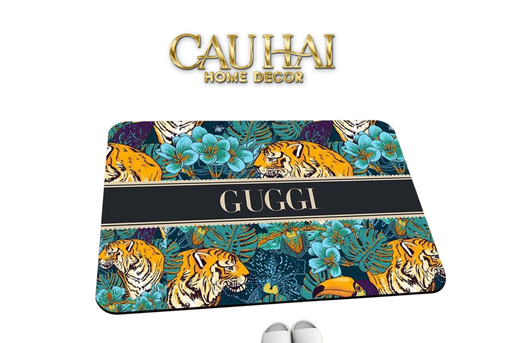 THẢM CỬA MICROFIBER 60X90 - SAUVAGE FORÊT
