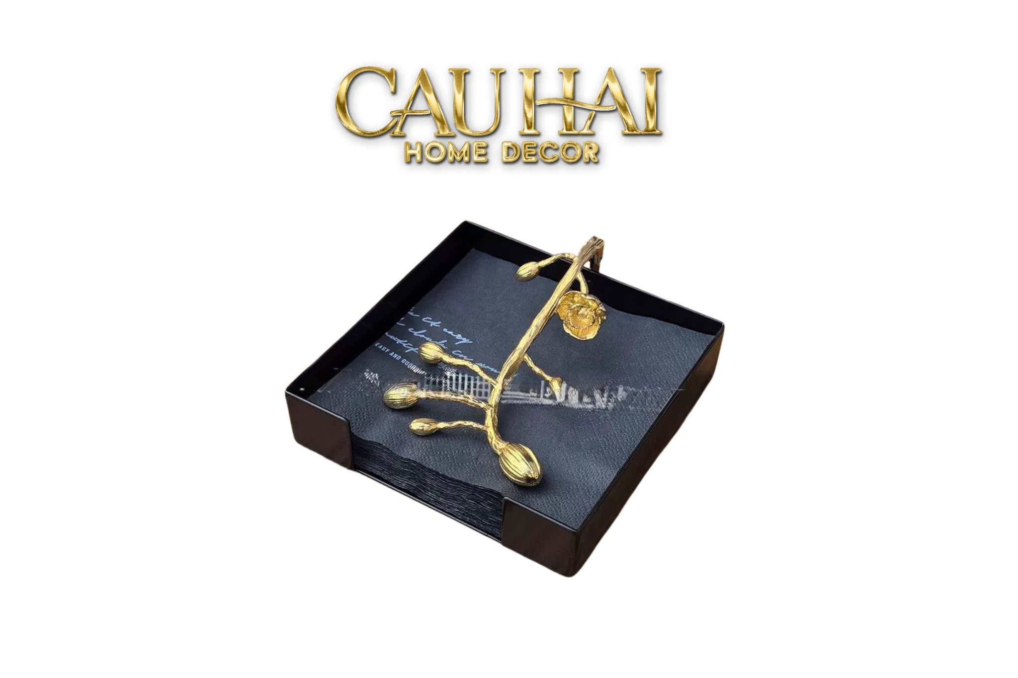Maison Couture - Khay Giấy Brasson Mistletoe Tissue Tray