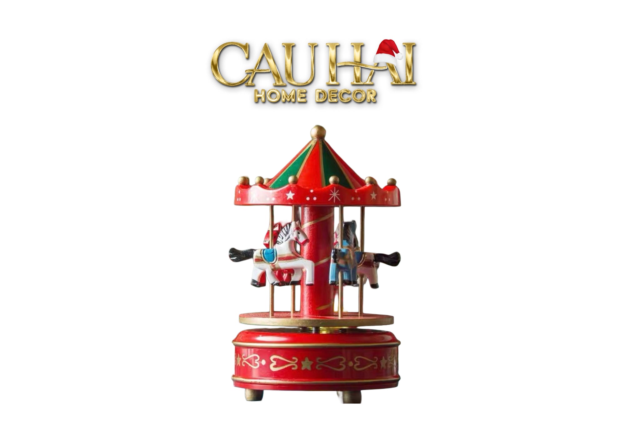 FÊTES COUTURE - VÒNG XOAY NGỰA ROYAL CIRCUS CAROUSEL - CẬU HAI HOME DECOR