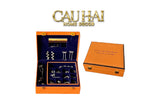 LUX LEATHER H-SIGNATURE JEWELRY BOX