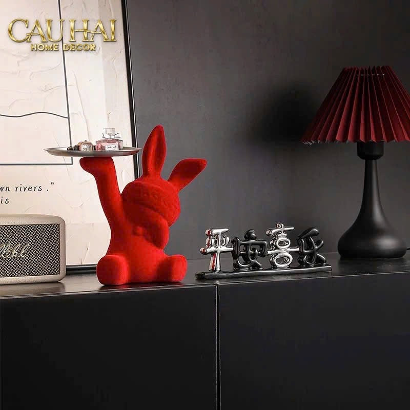 TƯỢNG THỎ RED VELVET TINY LAPIN