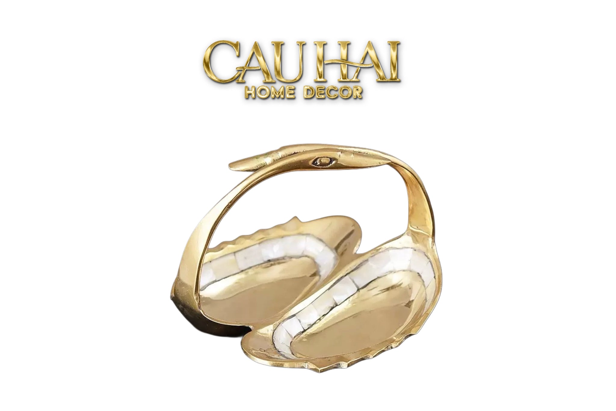 Đĩa Trang Trí Cygne Nacre Pearl Iridescent