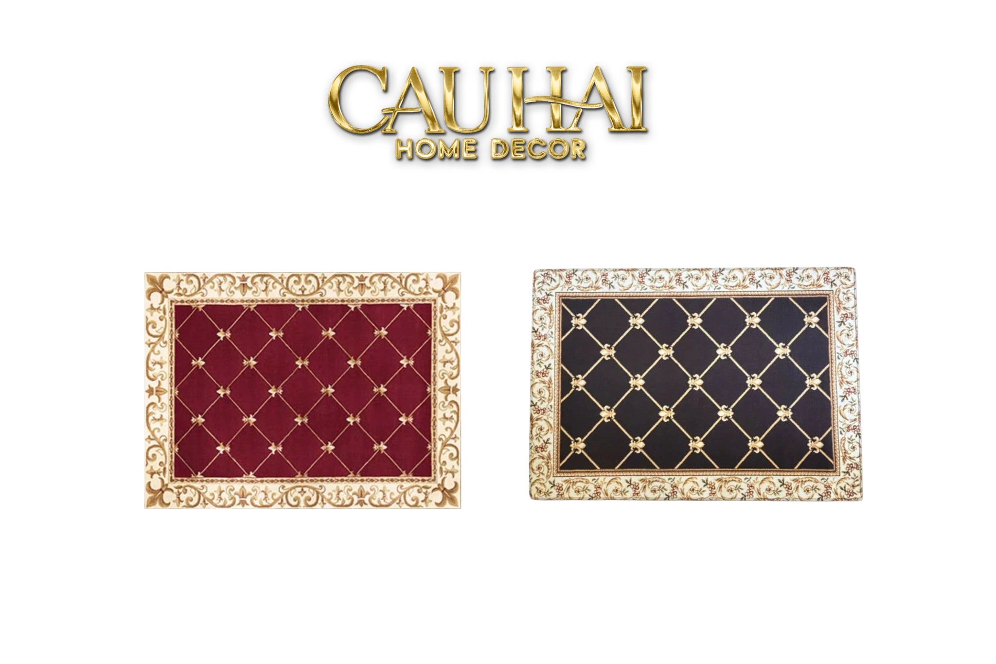 THẢM CỬA NHUNG BỈ 100x140 - ROMAN PREMIUM DOOR MAT-CẬU HAI HOME DECOR
