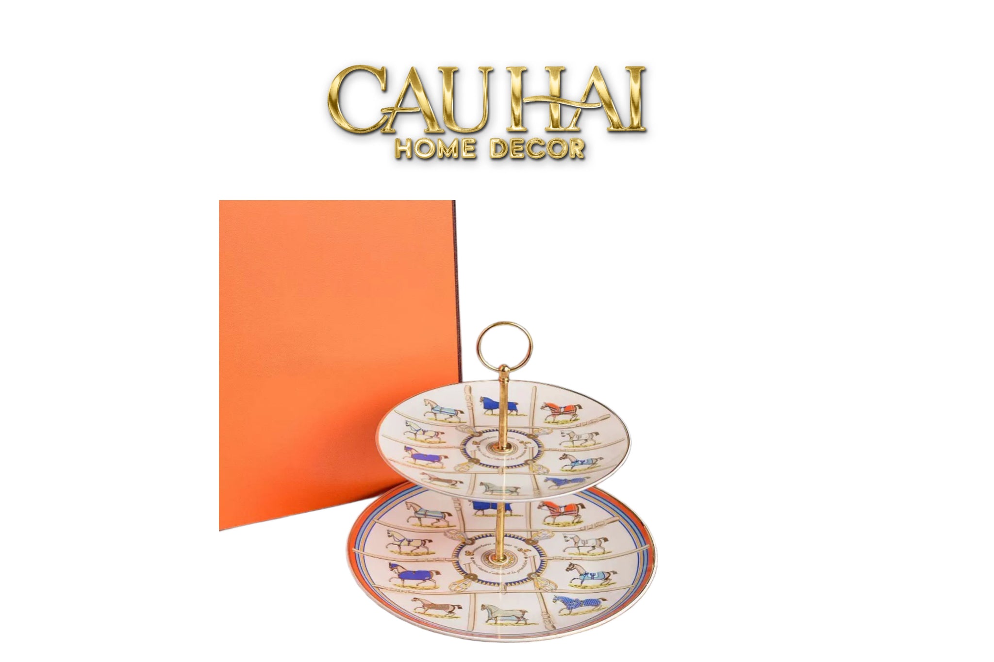 Mais Đĩa 2 Tầng - Les Couvertures De Jour - Étagère Deux Niveaux