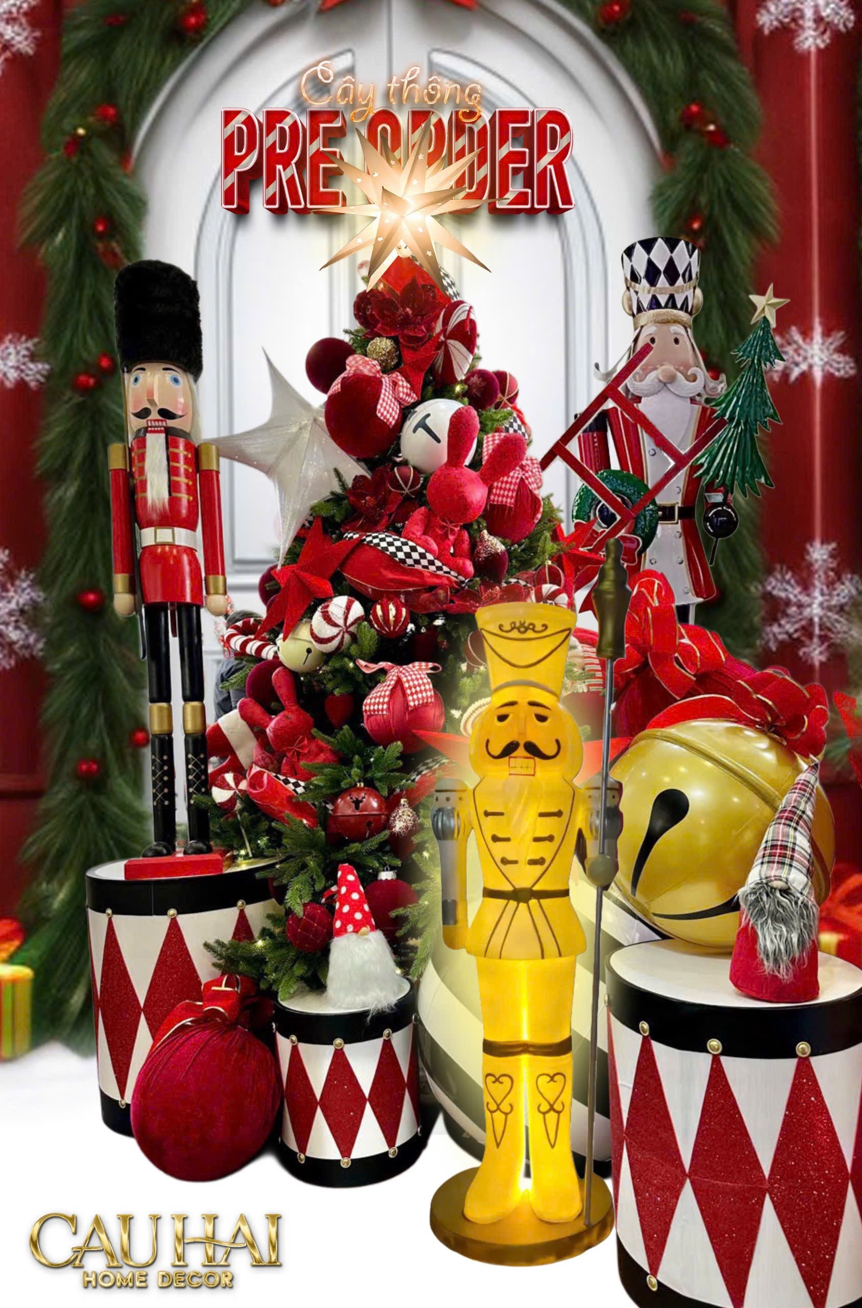 FÊTES COUTURE -   CÂY THÔNG GIÁNG SINH CIRQUE IMPÉRIAL – L’ART DE FÊTER ALLURE