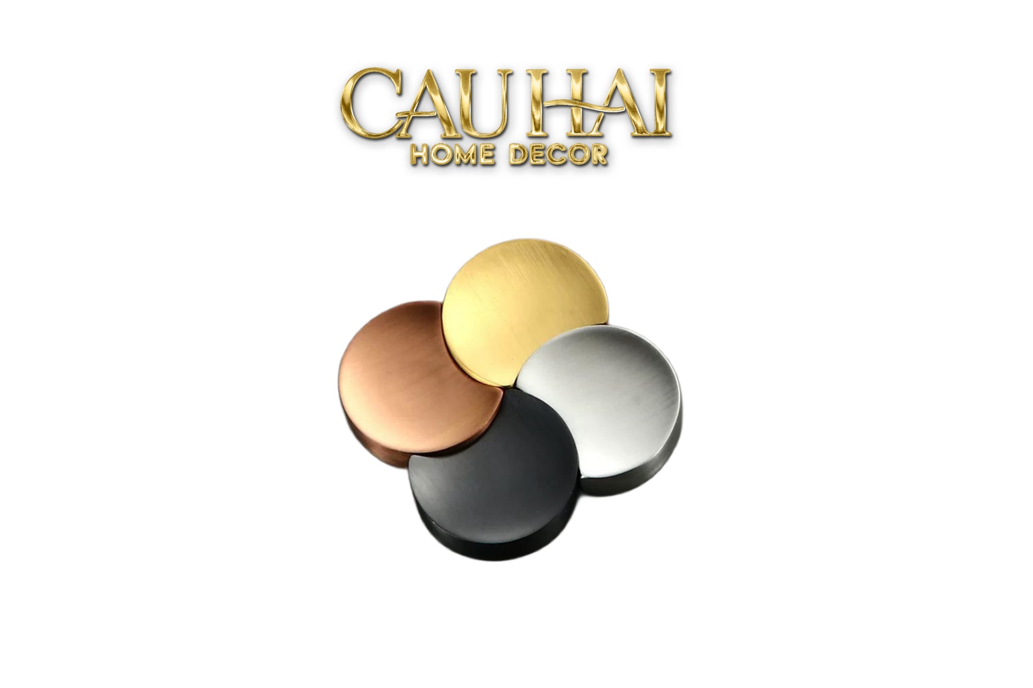 Gác Đũa Bán Nguyệt Golden Silver Cresent Lunar Chopsticks Racks 3.5