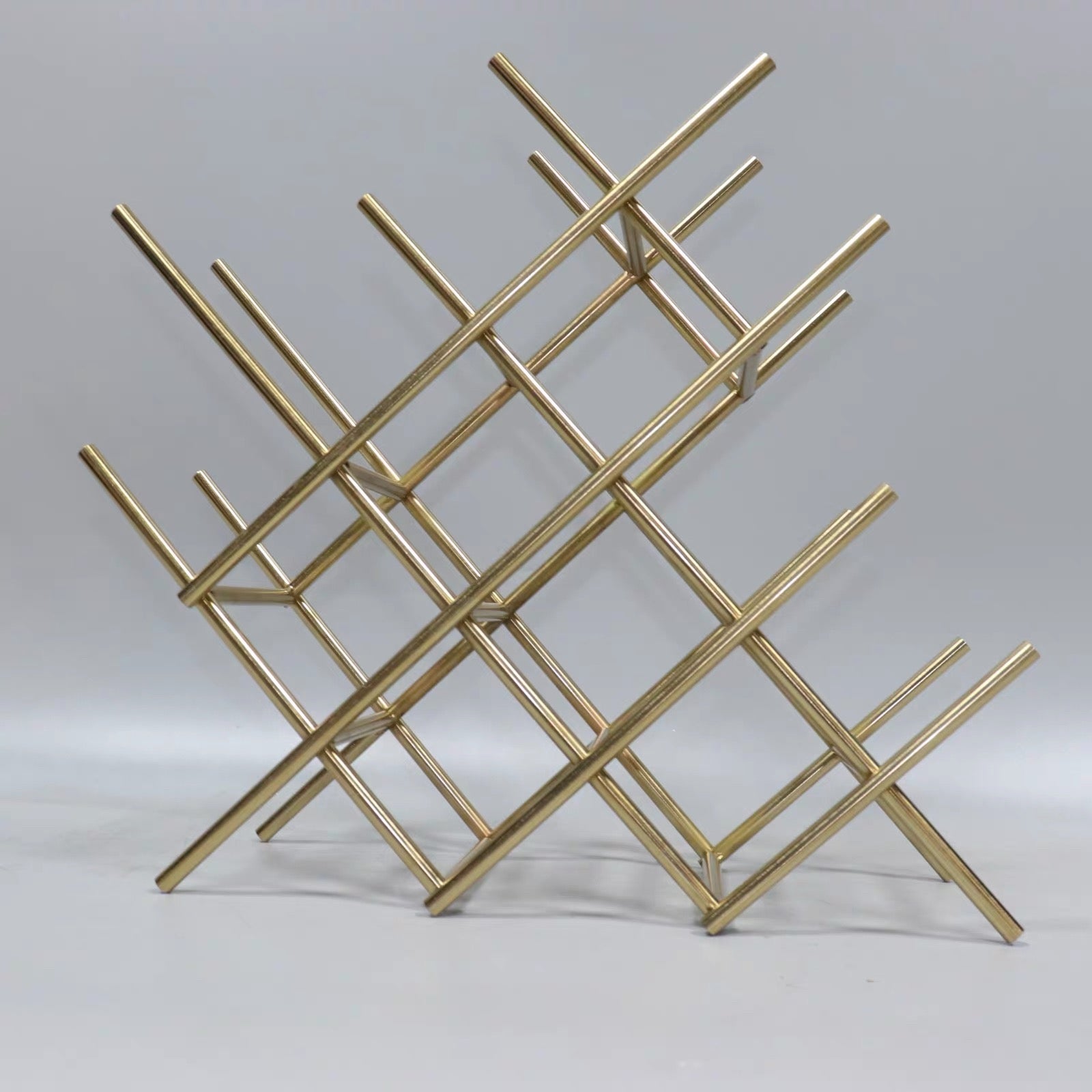 Giá Rượu Metal Lattice D’Or 12 Bottles