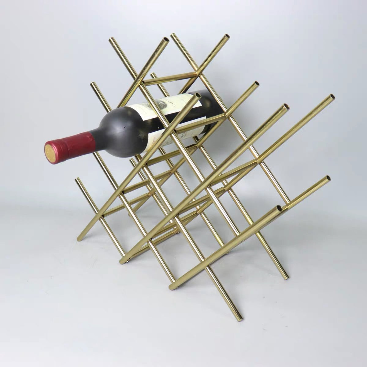 Giá Rượu Metal Lattice D’Or 12 Bottles