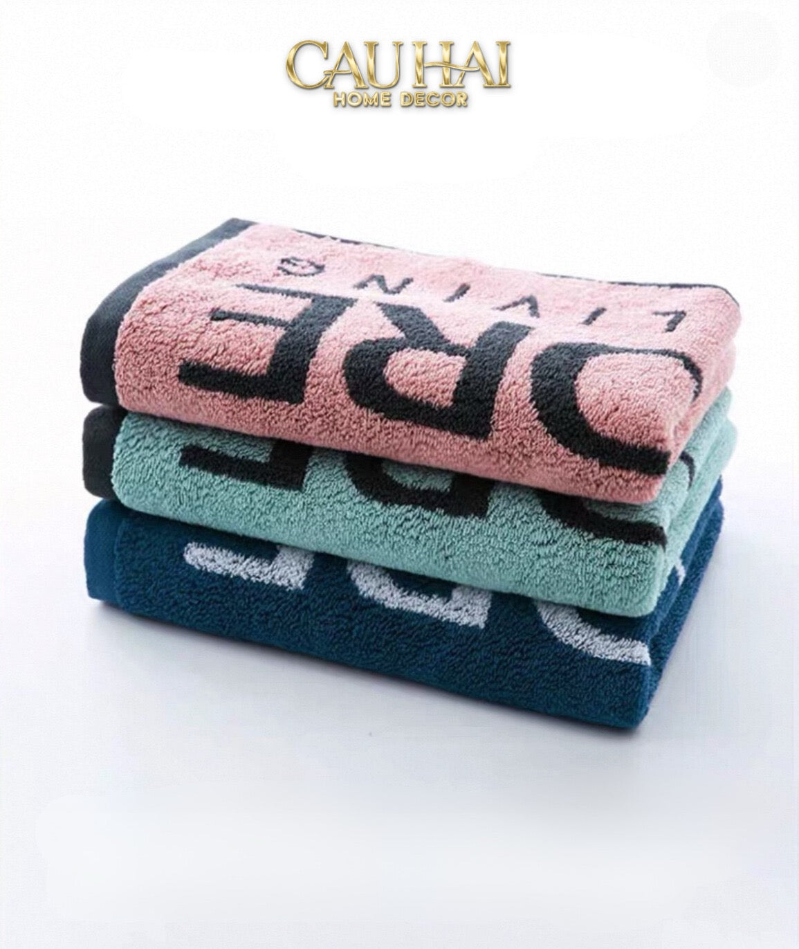 KHĂN THỂ THAO 38x120 - K.SHORE SPORTY TOWEL PINK-CẬU HAI HOME DECOR