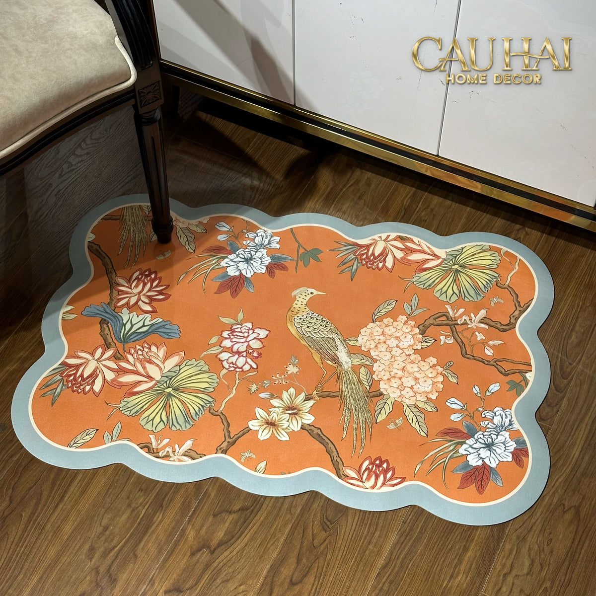 Thảm Cửa Thảm Bathroom Da Micro-Nappa Gen8 60X90 - Bird Of Dynasty - Da Thấm Hút