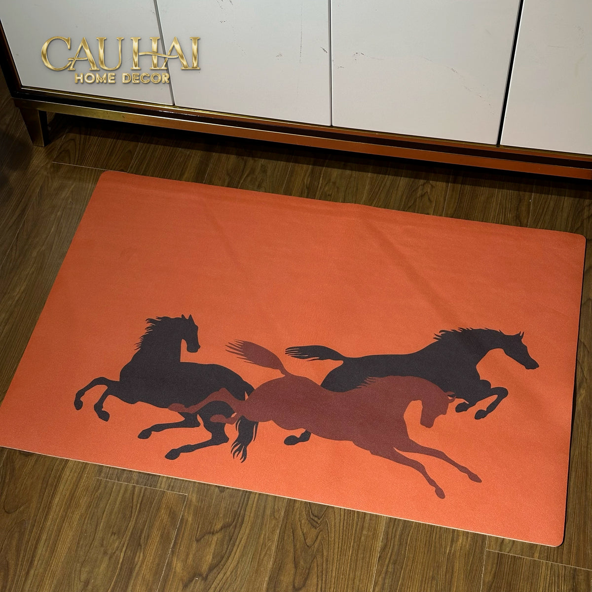 Thảm Cửa Thảm Bathroom 60x90 45D Foam Core Nappa Gen9 - Triptyque Stallions Terra H Class