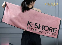Khăn Thể Thao 38X120 - K.Shore Sporty Towel Blue-CẬU HAI HOME DECOR