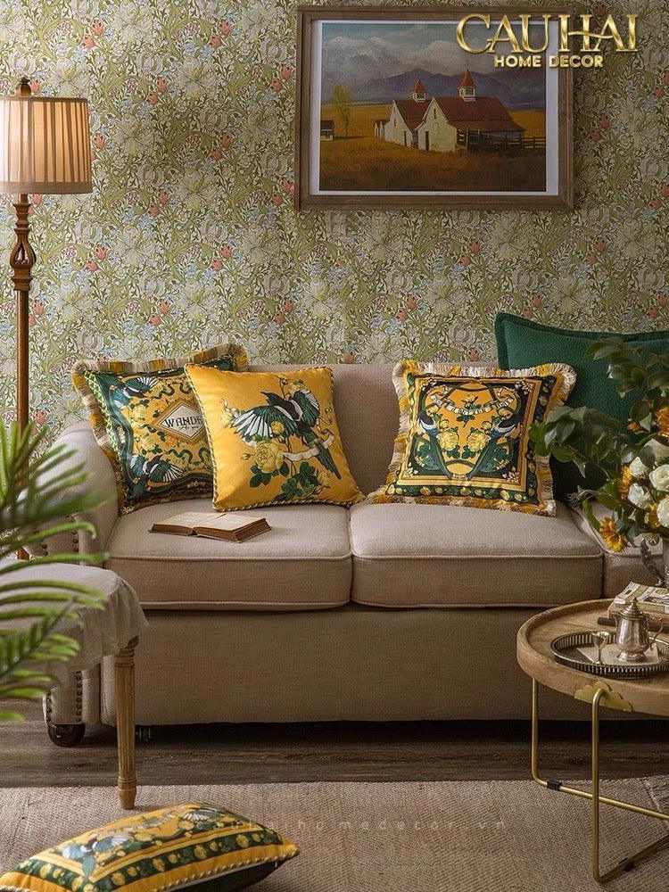 L’Atelier Du Cusson - Vỏ Gối Nhung Minh Hoàng D 30x50-vỏ gối-CẬU HAI HOME DECOR