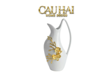 Maison Couture - Bình Hoa Sứ Orchidée d’Or Pure H34 - CẬU HAI HOME DECOR