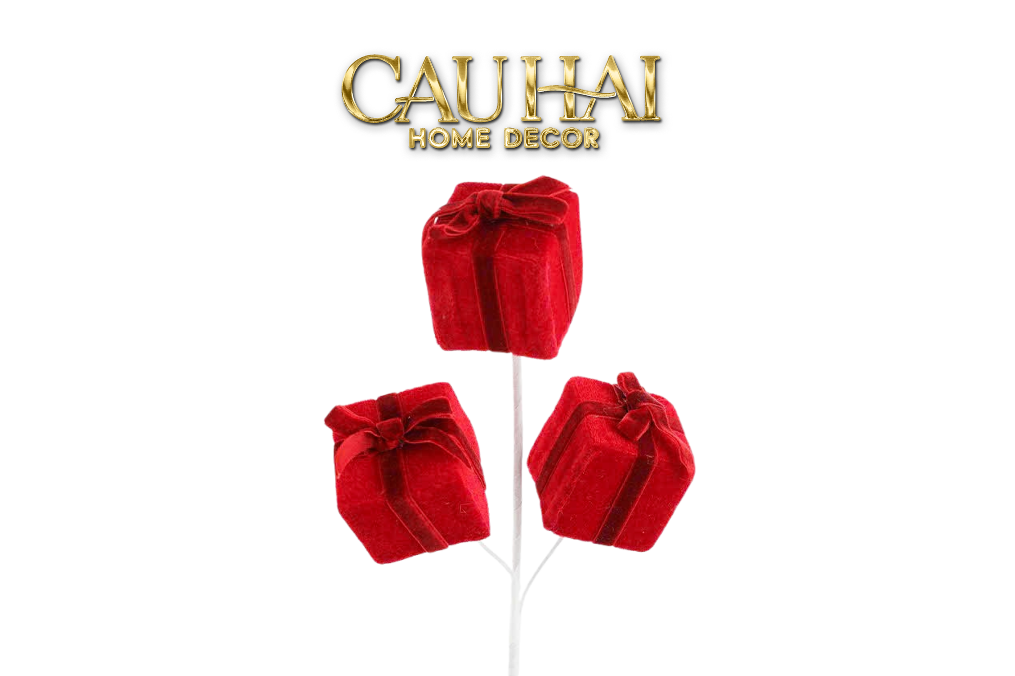 FÊTES COUTURE - CÀNH HỘP QUÀ BỌC NHUNG - EMERALD GIFT VELVET