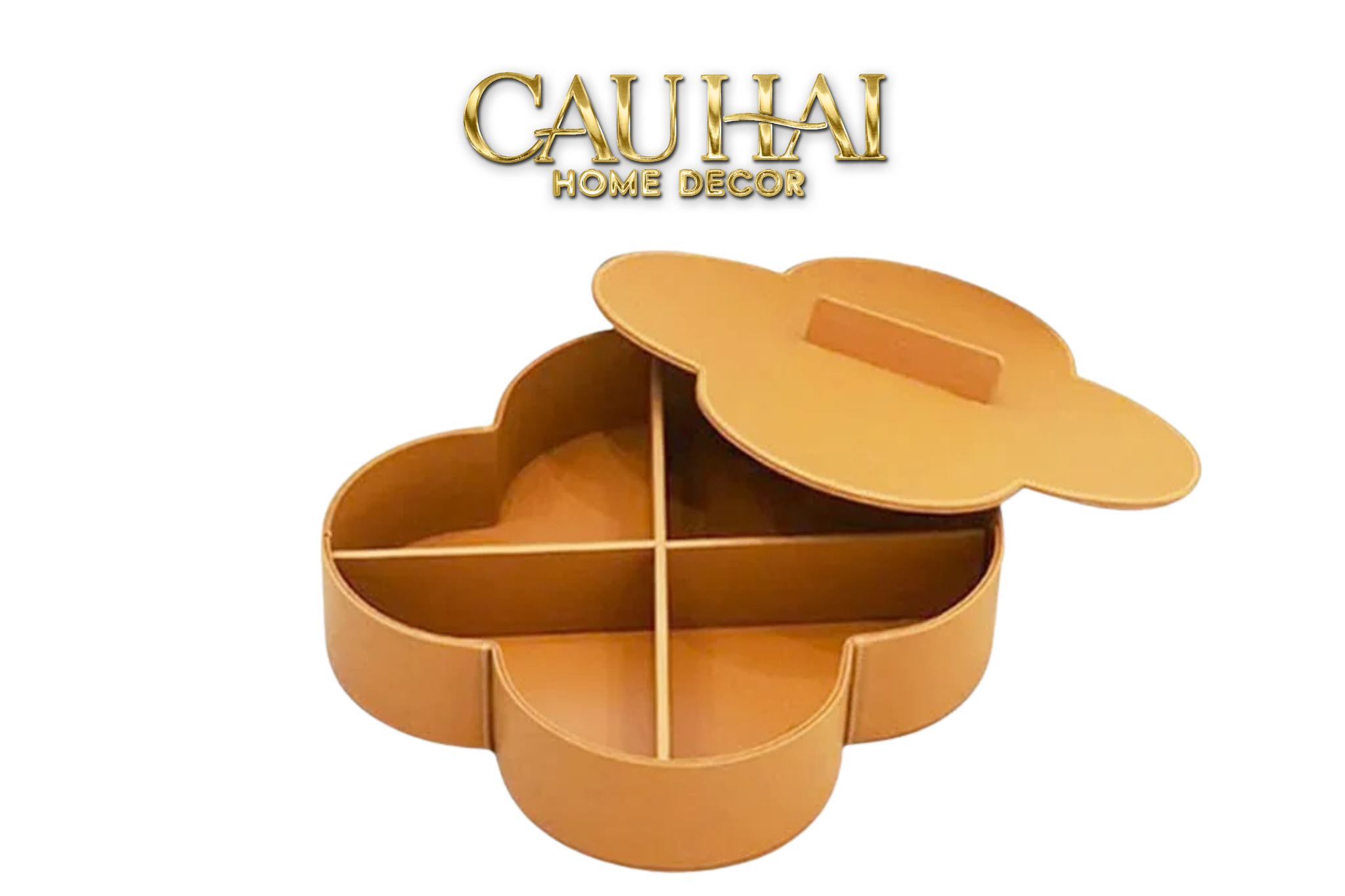 Tết Couture - Hộp Bánh Mứt  Da Lux Leather Terra Fleur Monogram 33