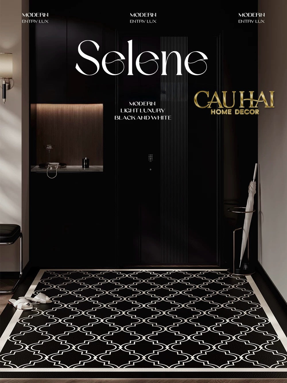 Thảm Cửa / Bathroom Micro-Nappa Gen8 45x90 Savoir Atélier Trellis-THẢM CỬA-CẬU HAI HOME DECOR