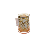 Maison Couture - Ceramic Tissue Box - Mosaic Équestre Porcelain Cylinder
