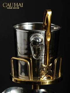 Xô Đá Royal Beast Silver Ice Bucket-XÔ ĐÁ-CẬU HAI HOME DECOR