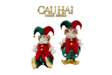 FÊTES COUTURE - CHÚ HỀ HOLIDAY HARLEQUIN CHRISTMAS FESTIF ORNAMENTS