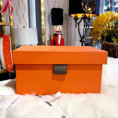 Auburn Modern Leather Box Size S 23x20x17-HỘP TRANG SỨC-CẬU HAI HOME DECOR