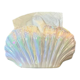 Hộp Khăn Giấy Ceramic White Seashell
