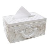 Hộp Khăn Giấy Composite Blanc  Louis Trunk Up