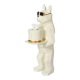 Tượng Đựng Giấy White Bull