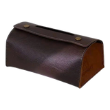 Maison Couture - Hộp Khăn Giấy Lux Leather Saddlecraft Noir