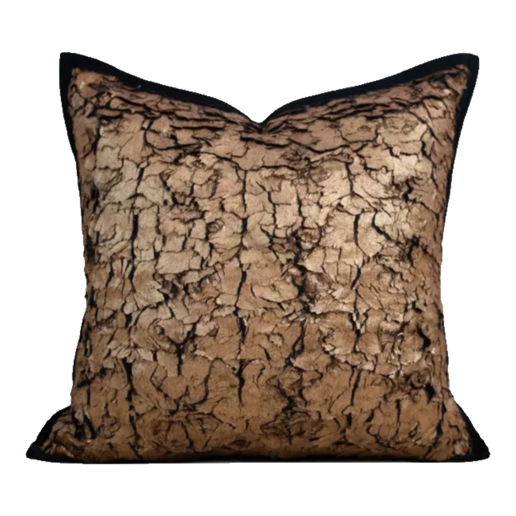 Vỏ Gối Jacquard Galliano D’Or Bronze 45
