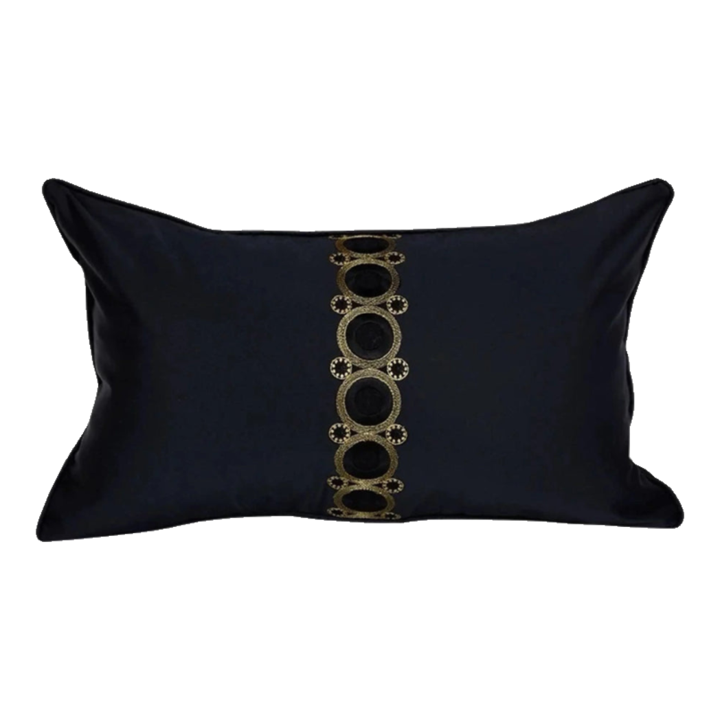 Gối Lụa Midnight Orbit Charm 30X50