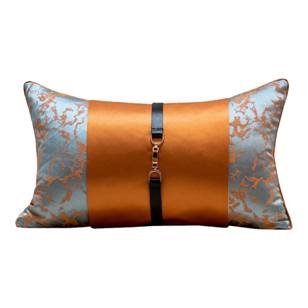 Gối Lụa Silk Scraft Oriental Héritage Mandarin Terra 30X50