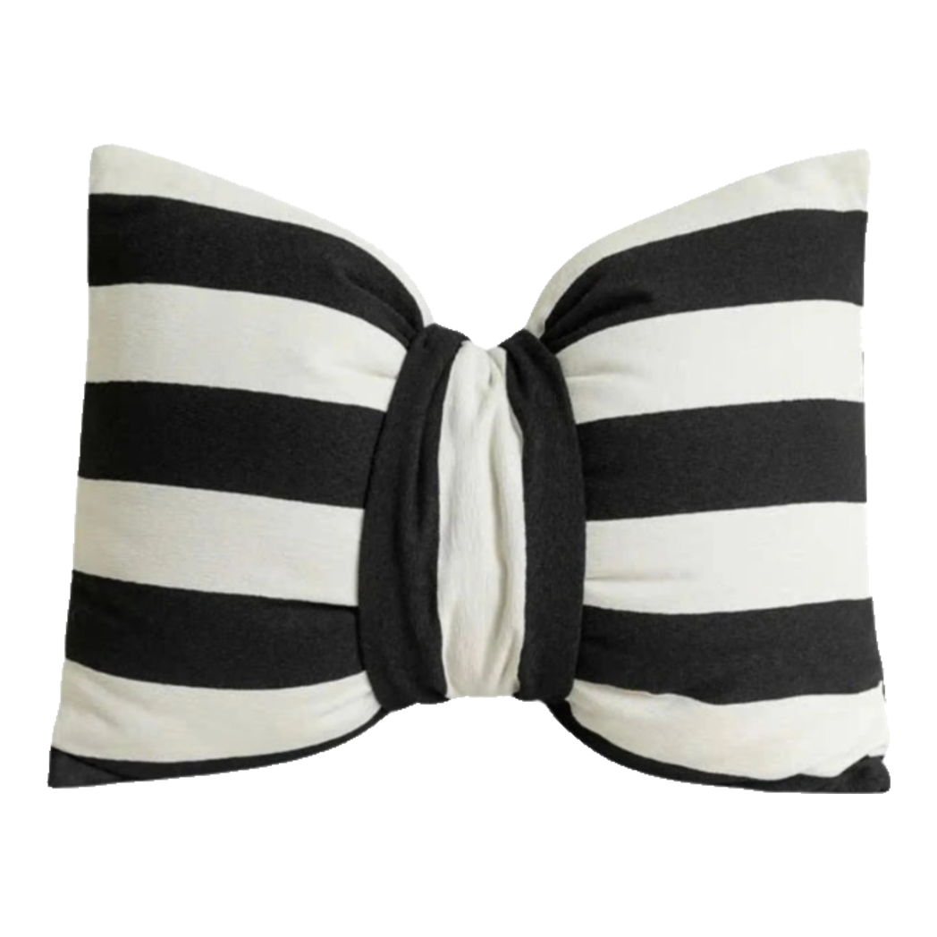 Gối Nơ Reflection Bow Tie 30X50-VỎ GỐI-Đối tác tại Trung Quốc theo từng đơn đặt hàng-CẬU HAI HOME DECOR