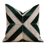 Maison Couture - Vỏ Gối Da Chevron Patchwork 45-VỎ GỐI-Đối tác tại Trung Quốc theo từng đơn đặt hàng-CẬU HAI HOME DECOR